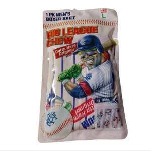 Big League Chew men's boxer briefs.